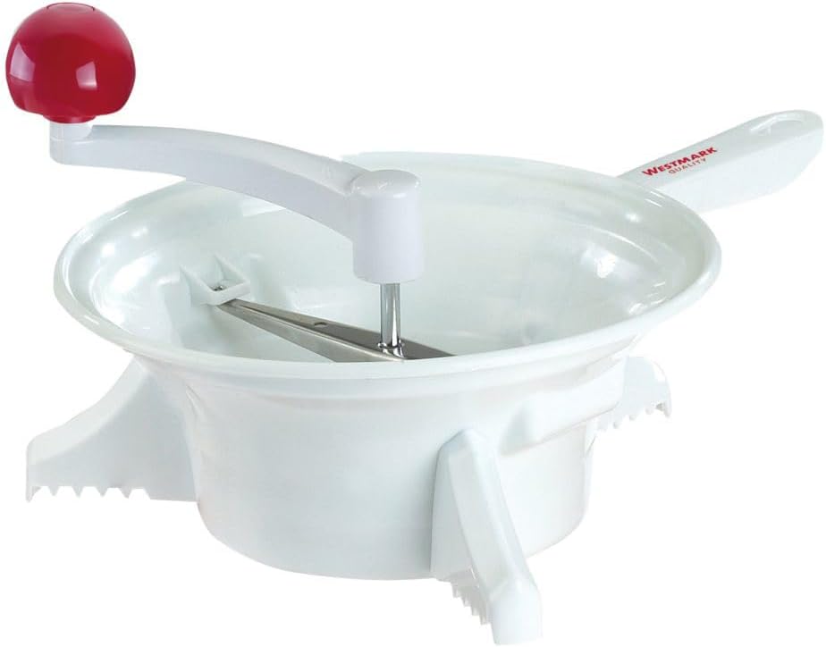 Westmark Pasapurés, ø 23 cm, Plástico de calidad/acero inoxidable, blanco/rojo, 11962260