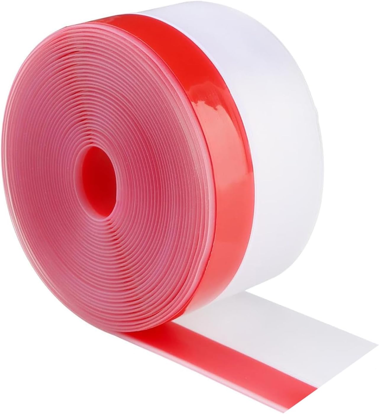 10m Tira de Sellado Burlete Puerta Tira Autoadhesiva Silicona Transparente Cinta Calafateo Burlete Bajo Puerta para de Viento Tira de la puerta Cinta de sellado, 35 mm