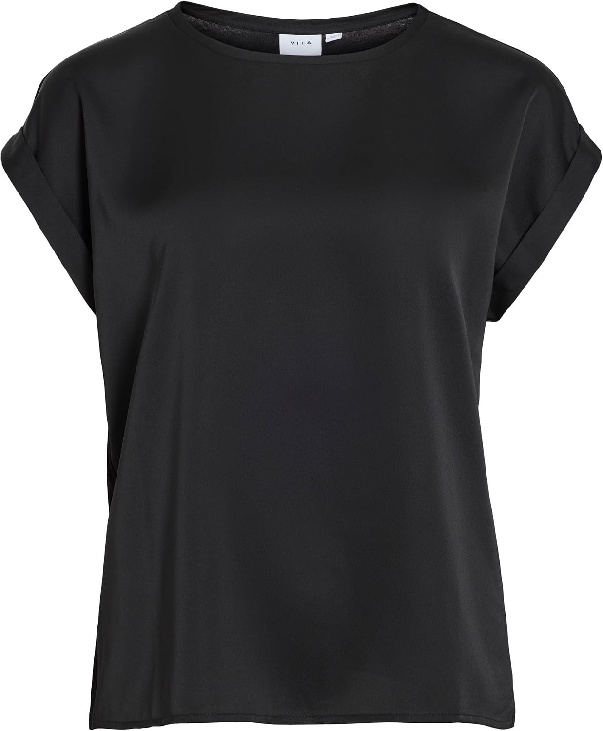 Vila Short Sleeved Top VIELLETTE