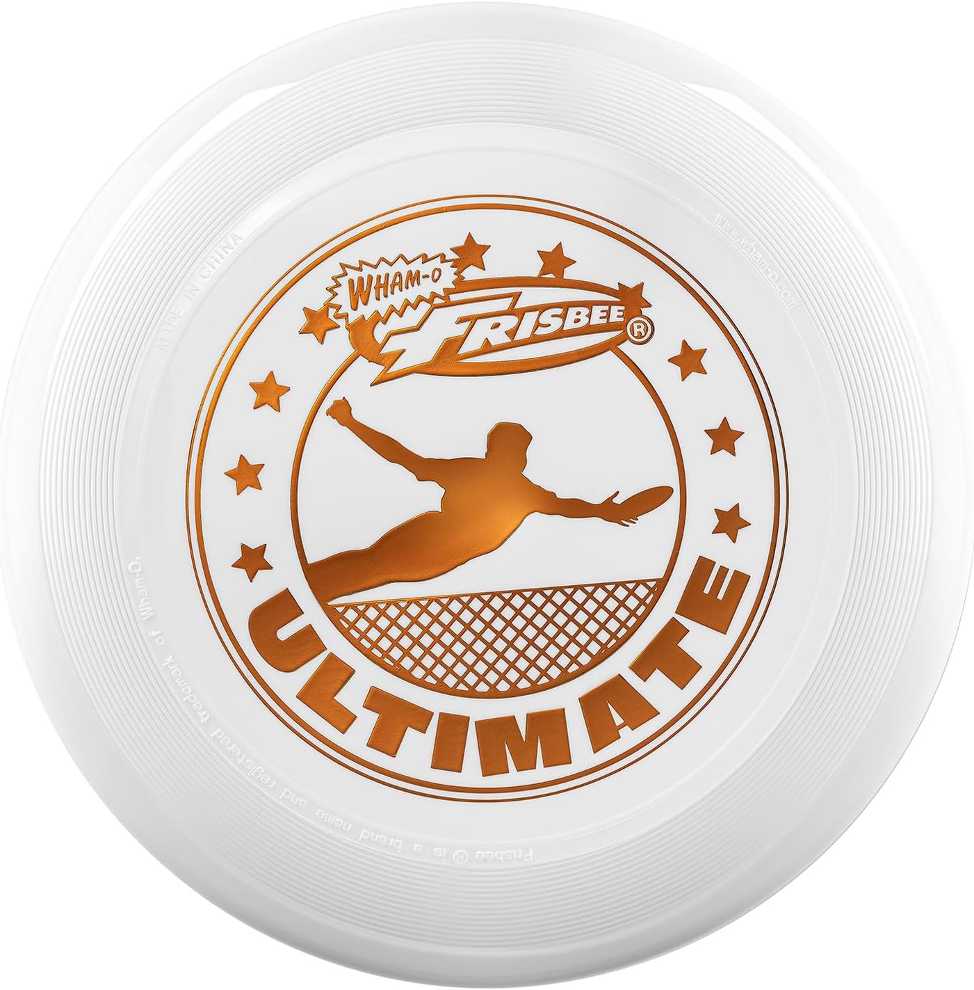 Wham-O Frisbee Oficial Ultimate Disco Volador de 175g, 27.31cm, Entrenamiento Profesional, para Competición y Diversión al Aire Libre -1 Pack