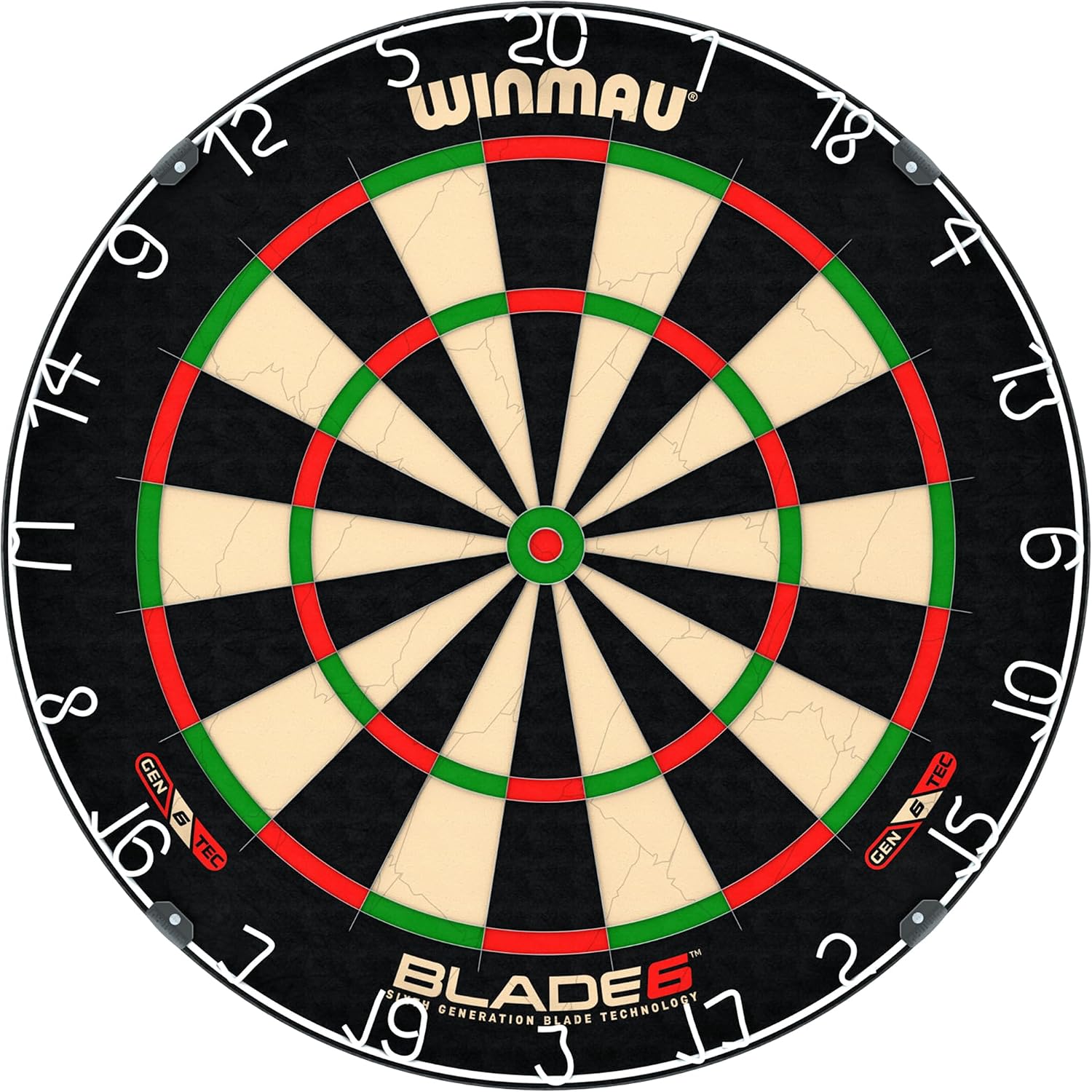 WINMAU Blade 6 Professional Bristle Dartboard - Specification Official Tournament