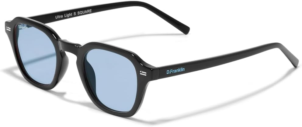 D.Franklin Gafas de sol unisex con cristales de protección UV - Modelo ultra light s - Cuadrado - Para Hombre y Mujer - Sunglasses
