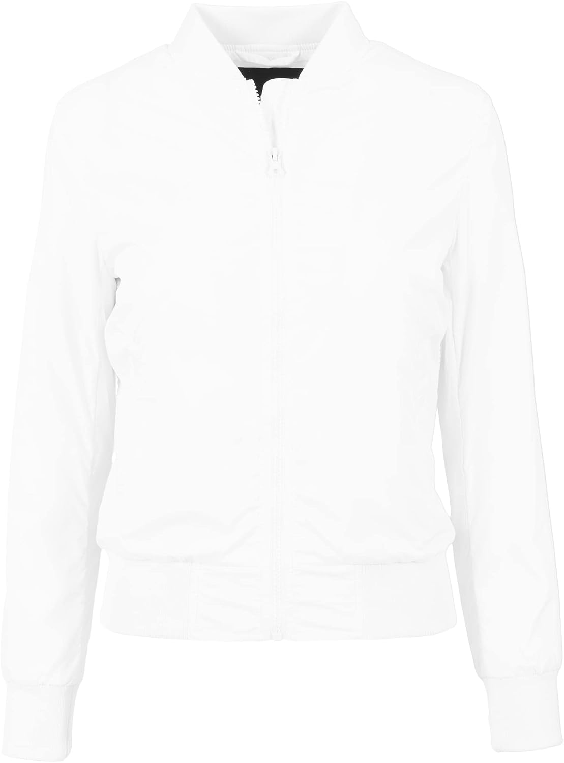 URBAN CLASSICS Chaqueta Bomber para Mujer con Bolsillos, Chaqueta Entretiempo otoño y primavera, Cazadora Acolchada de Corte Old School
