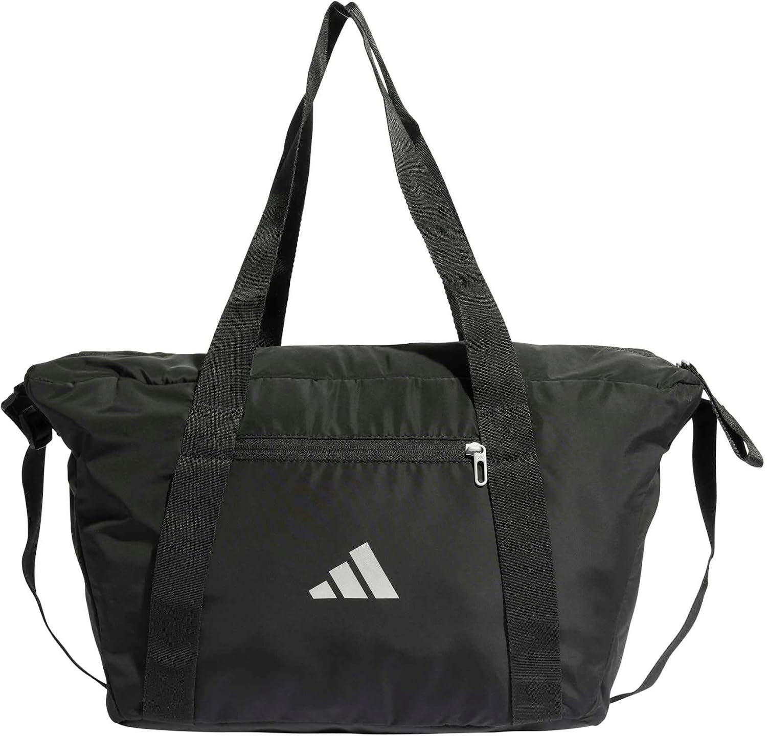 adidas Mujer Adidas Sport Bag Duffel Bag, Black/Silver Met., One Size