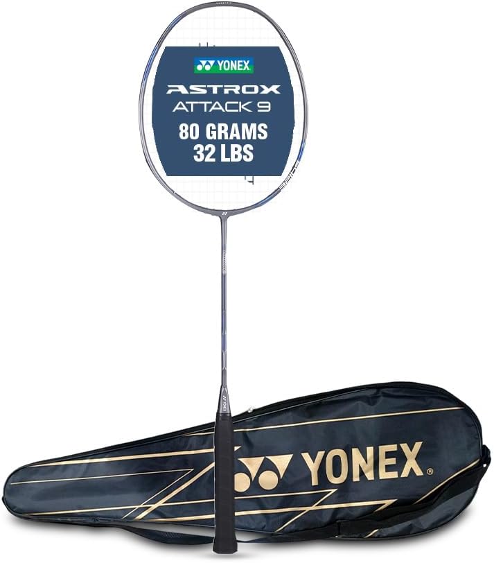 Yonex Raqueta de bádminton Astrox Attack 9