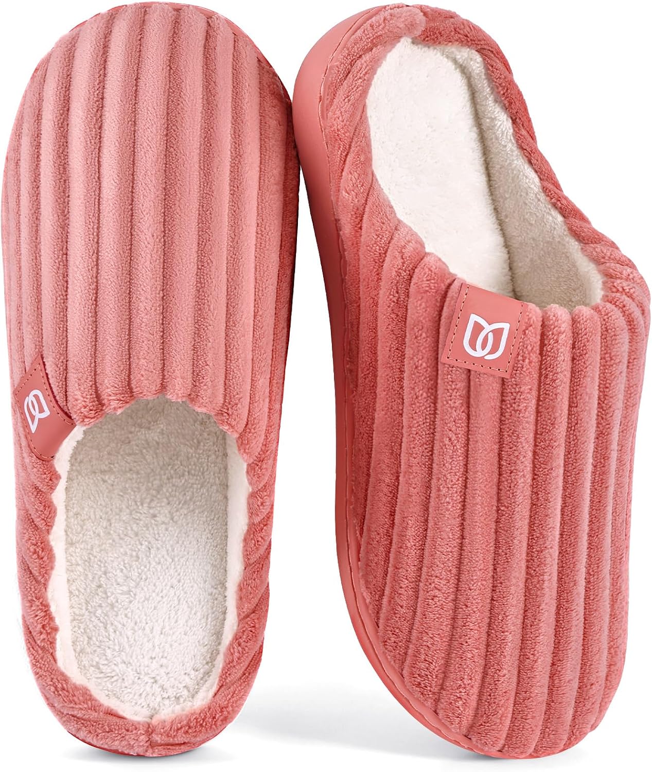 zapatillas casa mujer espuma memoria pana felpa suela antideslizante