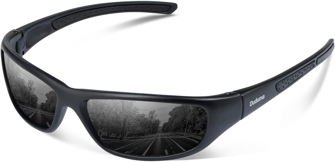 Duduma Gafas de Sol para Hombre Polarizadas Gafas de Sol Deportivas TR8116