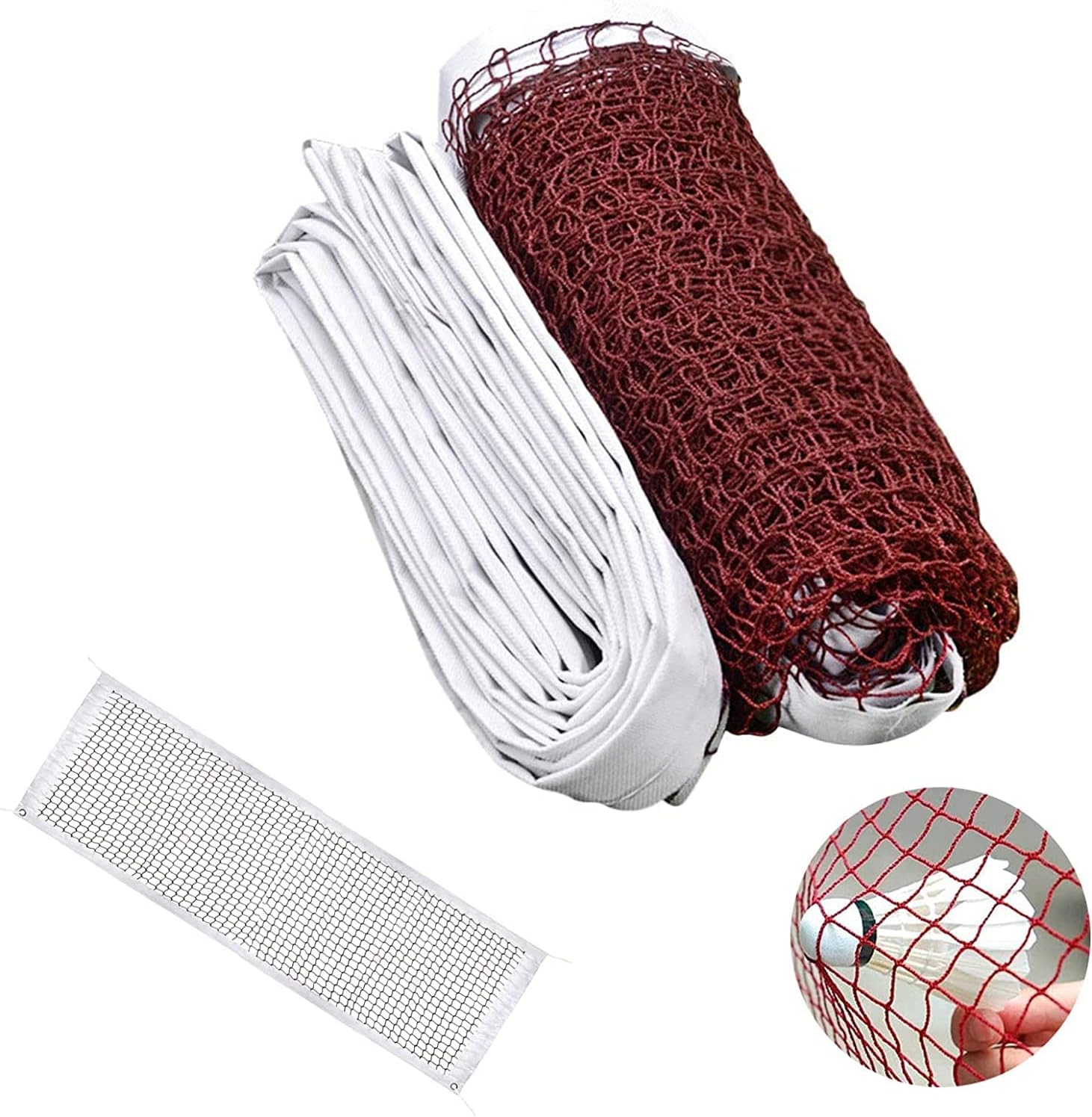 Red de Bádminton, Red de Tenis de Voleibol Ajustable Portátil