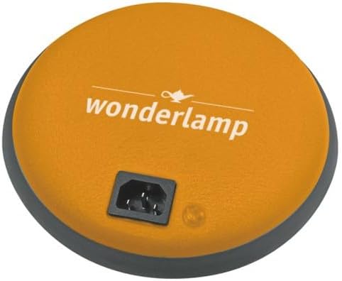 Wonderlamp - Calienta camas eléctrico 500W con luz piloto y funda de microfibra
