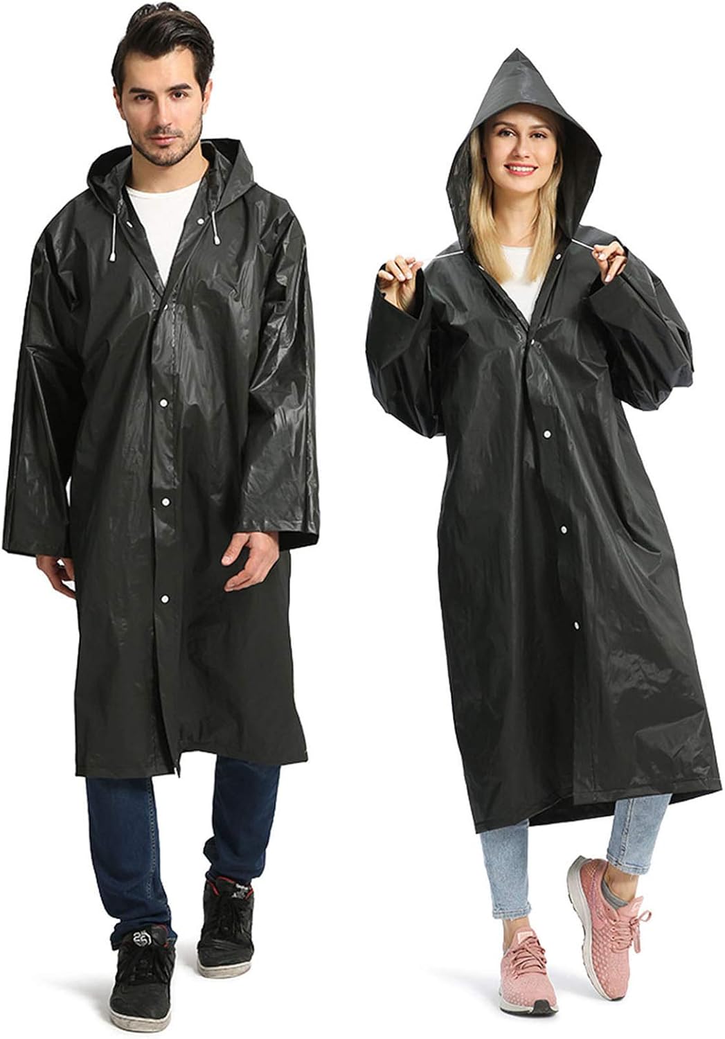 Opret Chubasquero Impermeable 2 Piezas con Mangas y Capucha Reutilizable