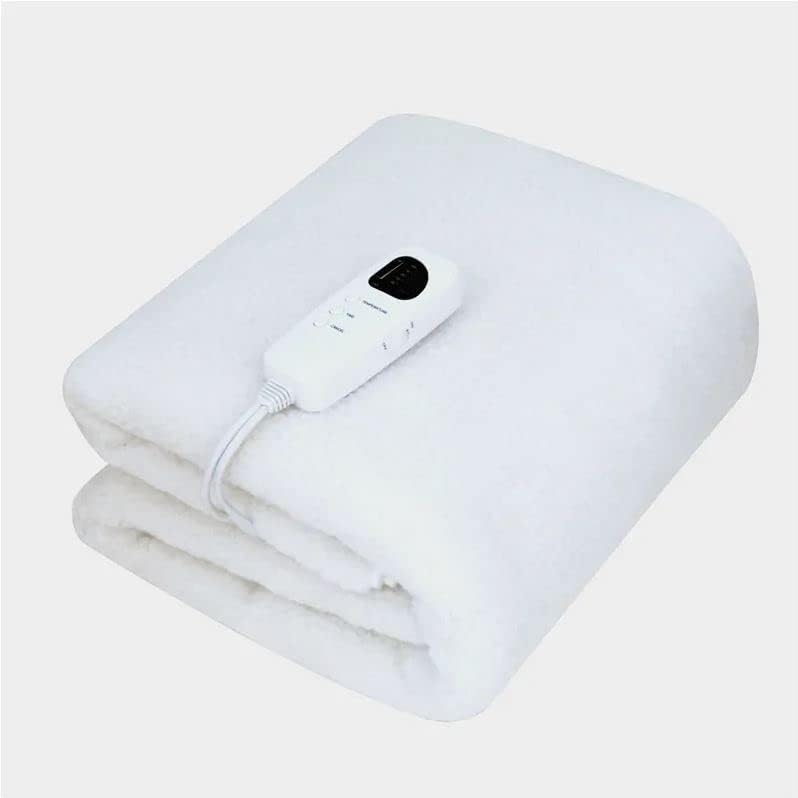ZEN – Deluxe Manta electrica lumbar para camillas de masaje y tratamiento - 9 ajustes de temperatura - Almohadilla electrica incl. apagado automático y protección contra sobrecalentamiento 180x75x2 cm