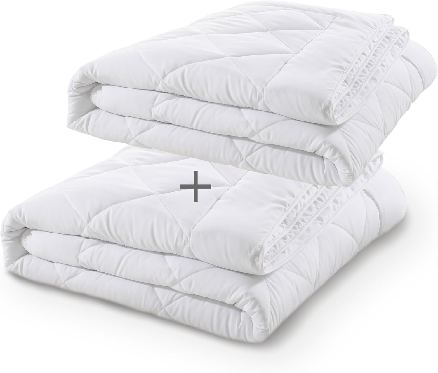 DALINA Textil - Edredón de Fibra Duo 4 Estaciones 170 + 260 gr -Edredón Relleno Nórdico Cama 90, 150 x 220 cm- Suave, Transpirable, 100% Poliester