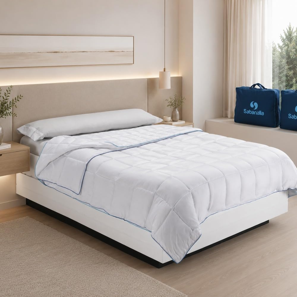 SABANALIA Edredon Nórdico 4 Estaciones Cama 135 150+350g