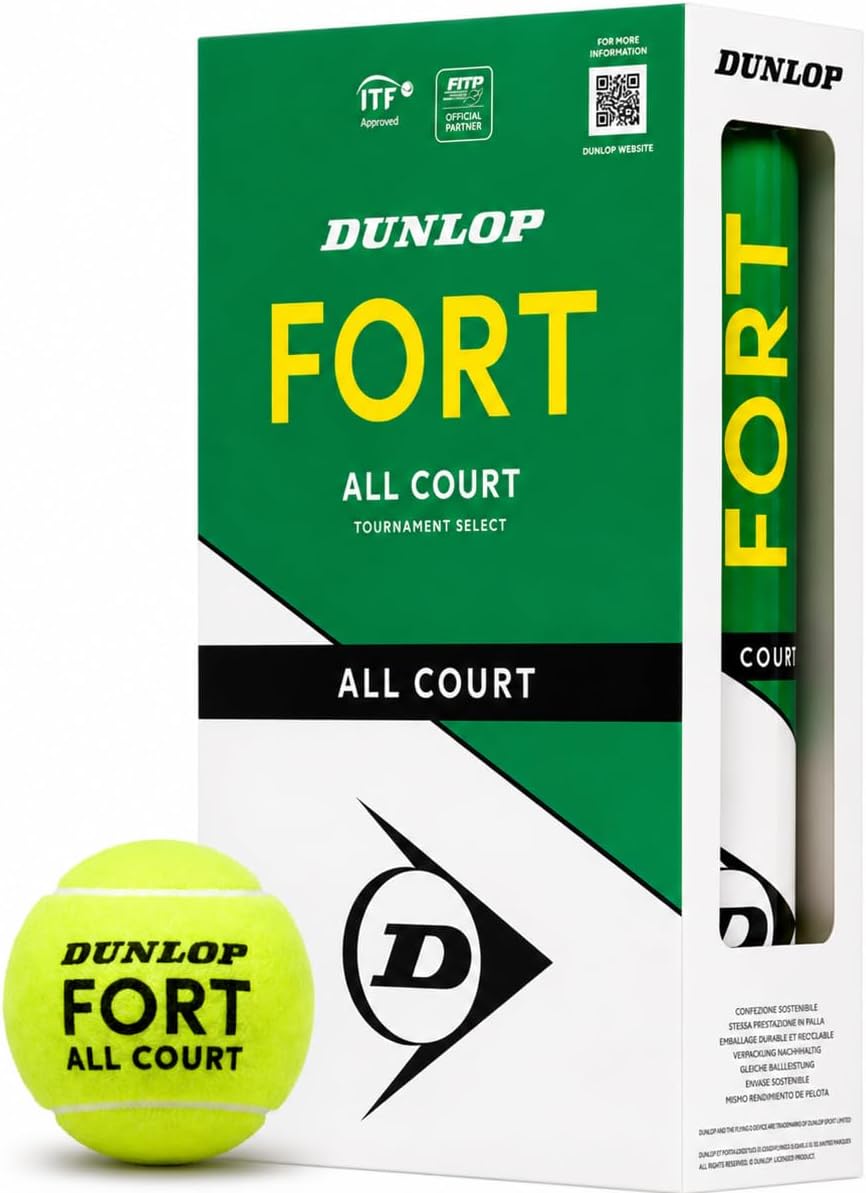 Dunlop Pelotas de Tenis Fort All Court TS