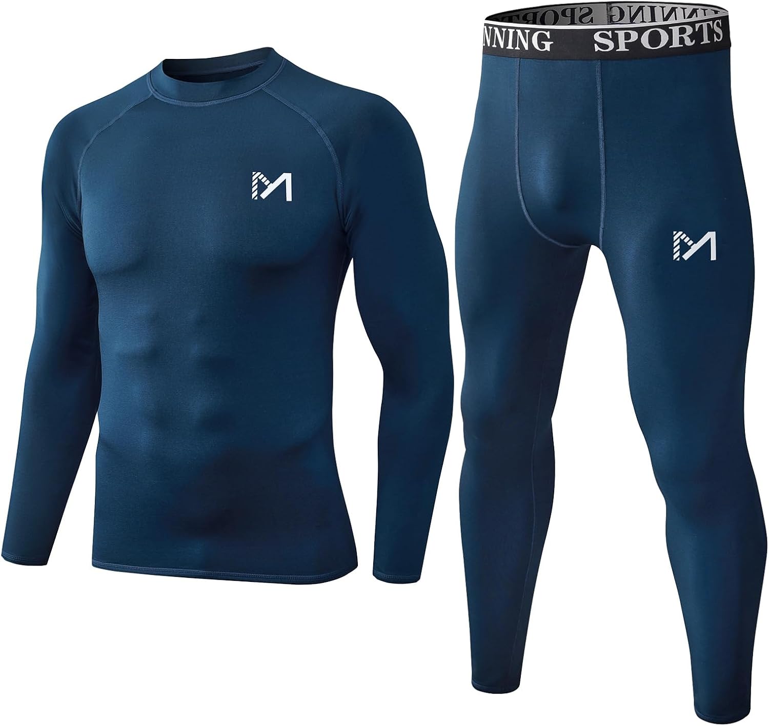 Ropa Interior Térmica para Hombre Funcional,Transpirable y Cálida Ideal para Invierno