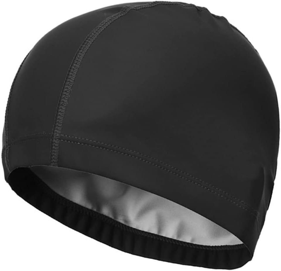 Unisex Gorro de Natación Piscina Mujer y Hombre Gorro de Piscina para Pelo Largo y Corto Gorros de Baño Impermeable Suave y Cómodo