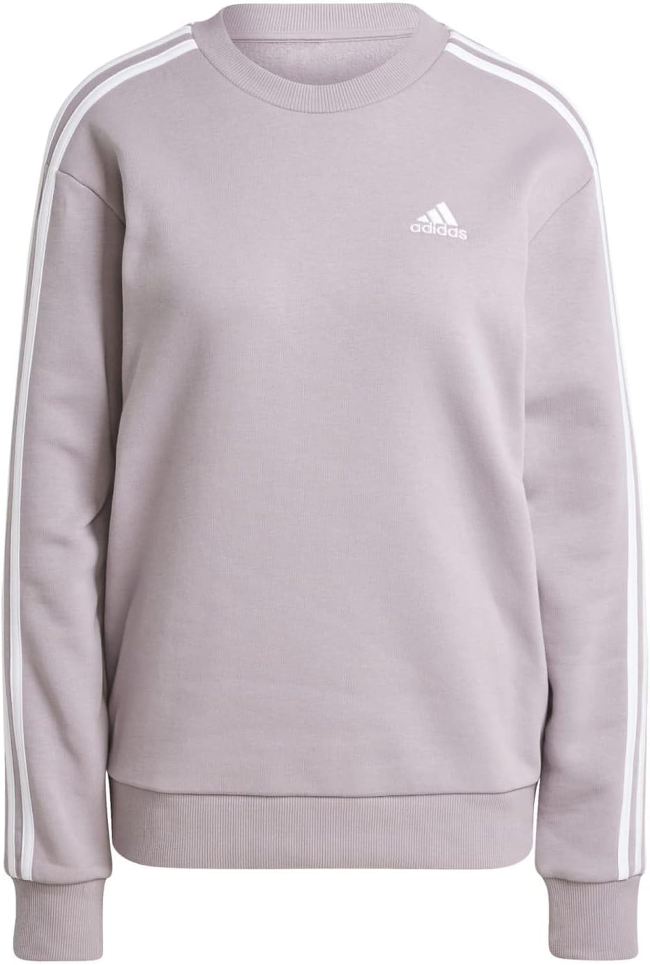 adidas Mujer Essentials 3-Stripes Fleece Sweatshirt