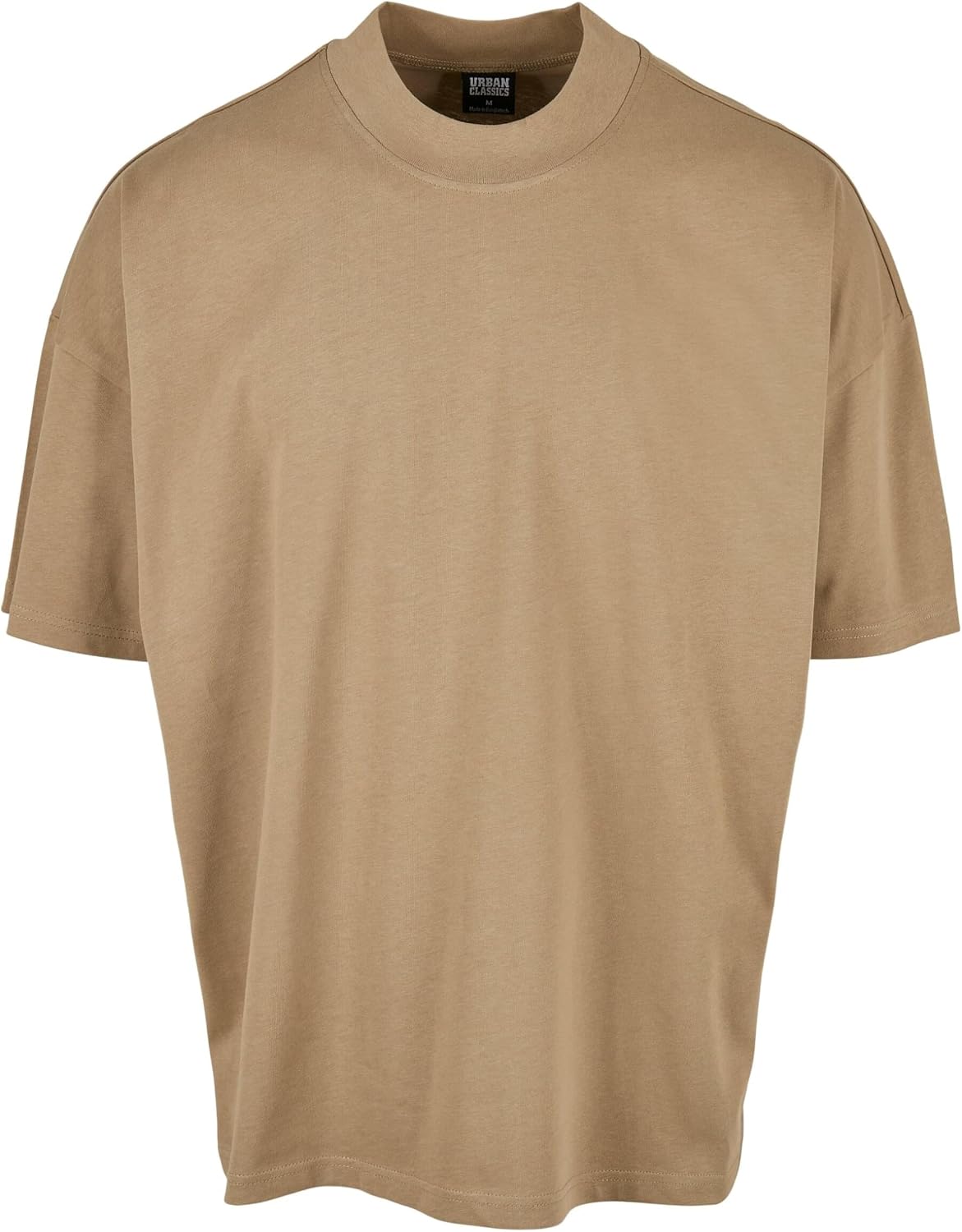 Urban Classics Té de Gran Tamaño con Cuello de Tortuga Camiseta Hombre