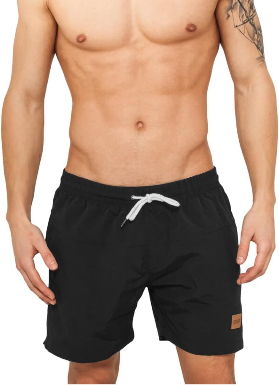 Urban Classics Bañador Hombre Block Swim Shorts, Bañador para Hombre, Secado Rápido, Disponible En Muchos Variaciones de Color, Tallas XS-5XL