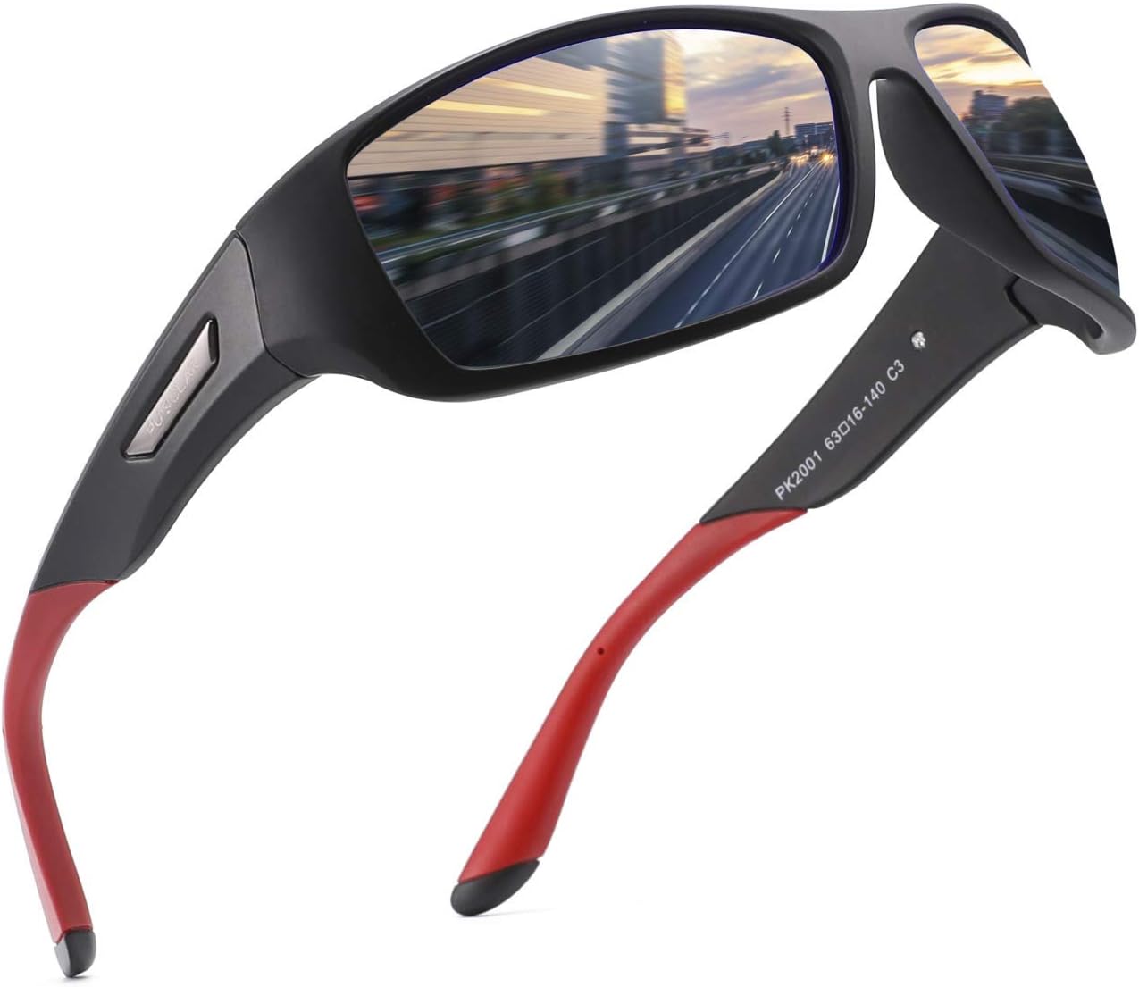 PUKCLAR Gafas de Sol Polarizadas Hombre y Mujer UV400 TR90 Ultraligera