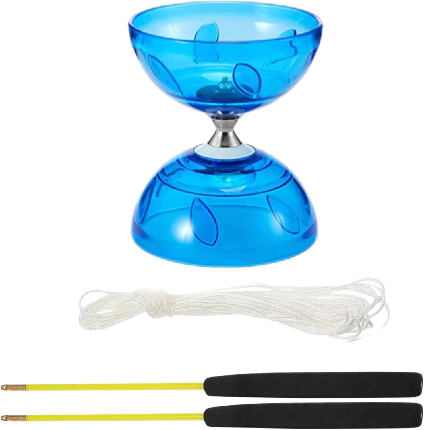 Diábolo con rodamientos de Bolas Juego de malabarismo con Palos de diábolo