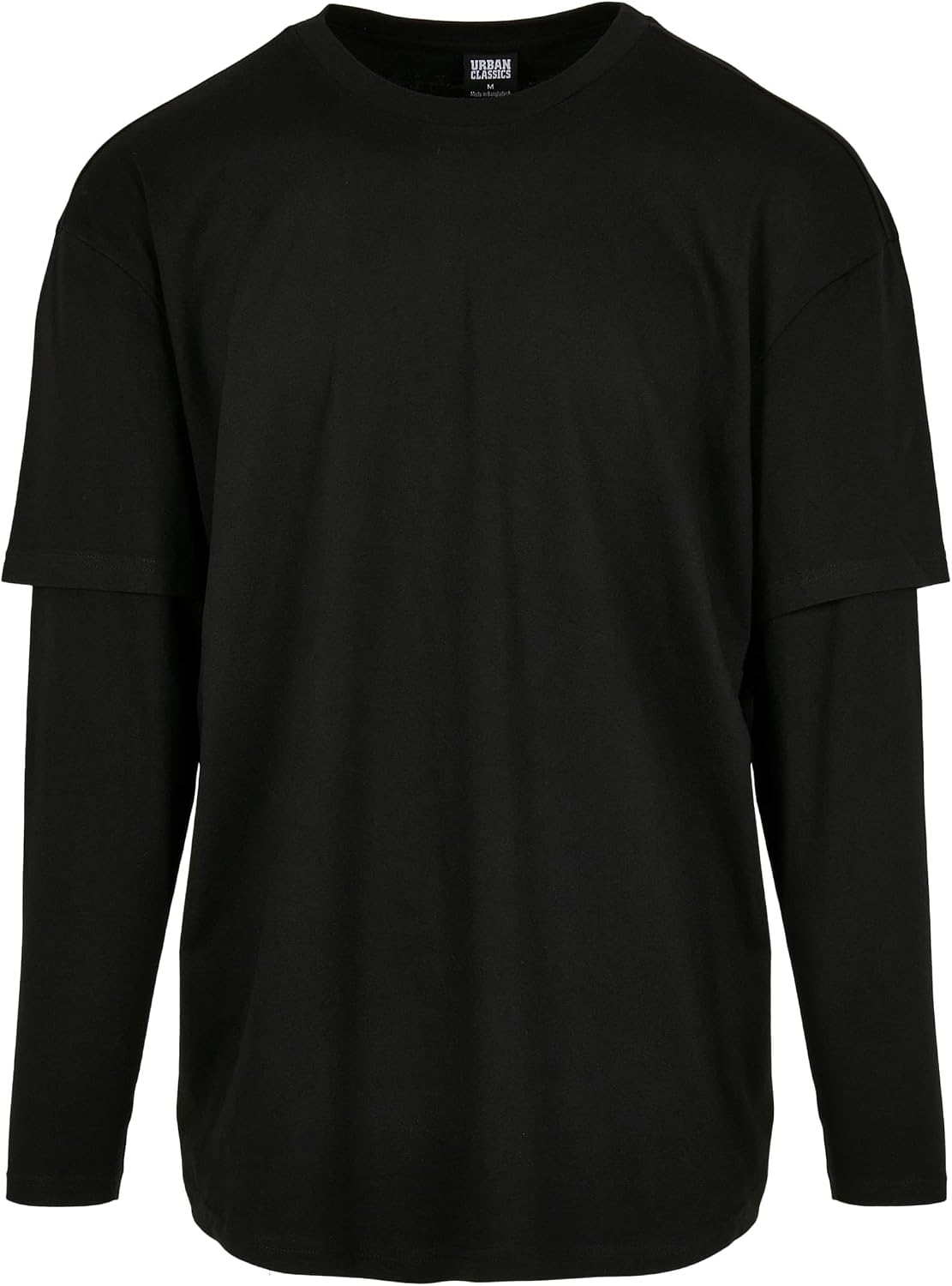 Urban Classics Tb2887-oversized Shaped Double Layer LS tee Camiseta Hombre