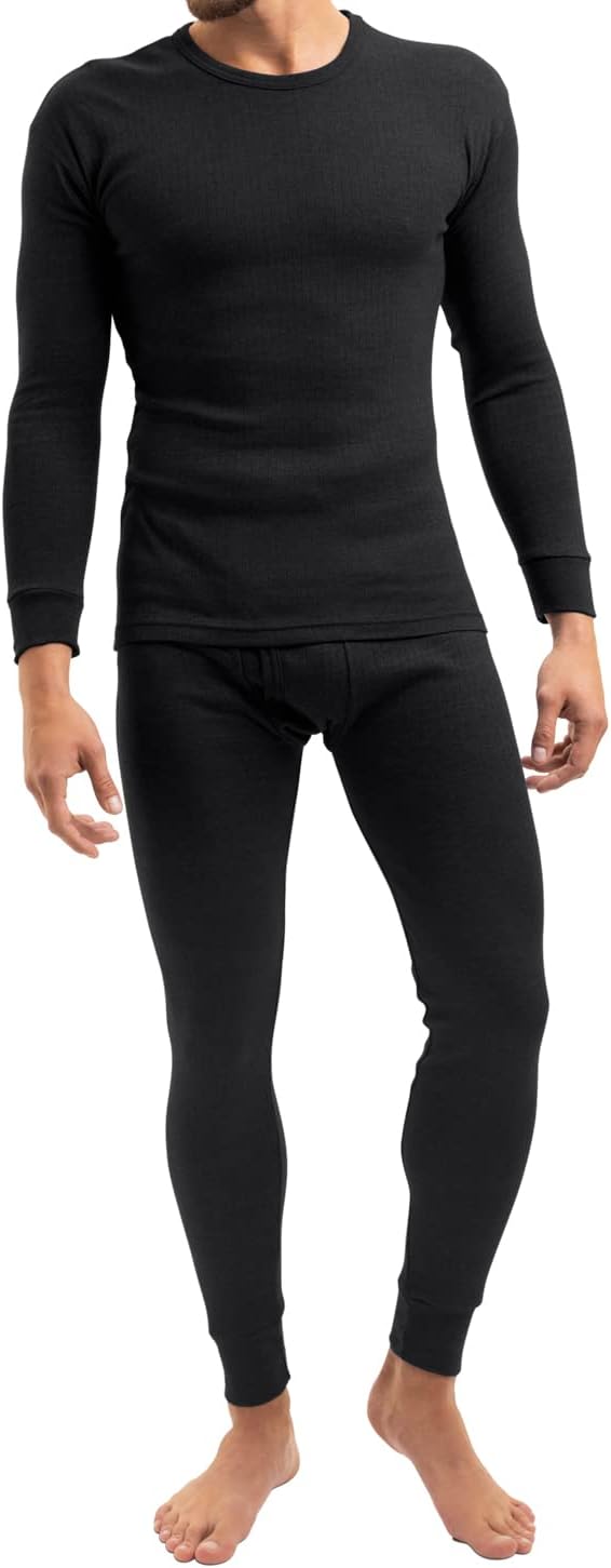 MT® - Set de ropa térmica para hombre - Camiseta y pantalón - Fibra térmica, suave y transpirable - Calidad de celodoro - Disponible en las tallas de la M a la 3XL