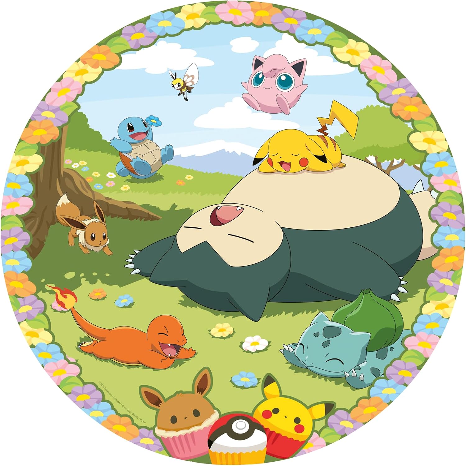 Ravensburger - Puzzle 1000 Piezas Pokémon, Puzzle Adultos 70x50 cm