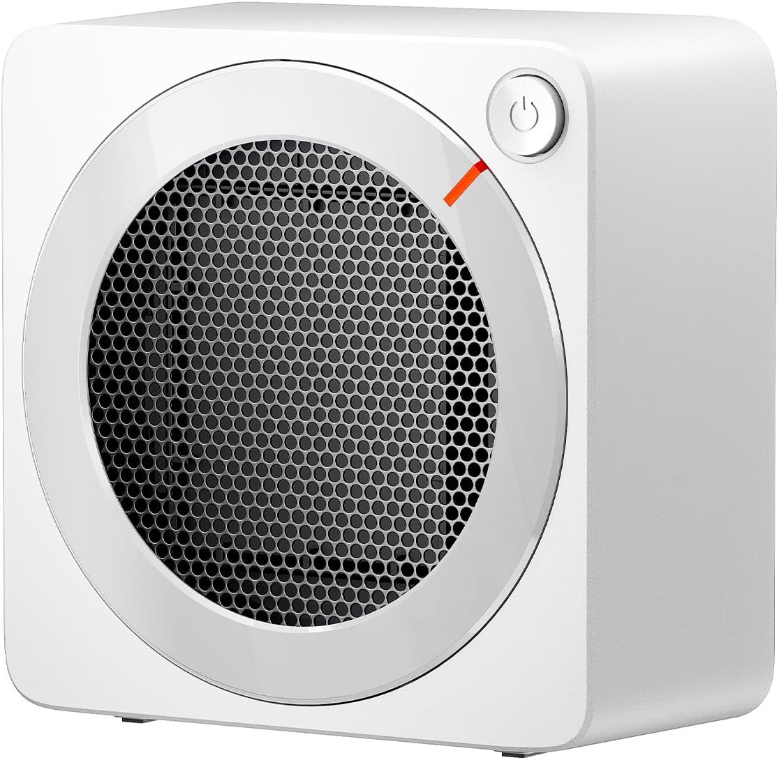 Gaiatop Mini Calefactor de Bajo Consumo 500W, Calefactor de Cerámica PTC