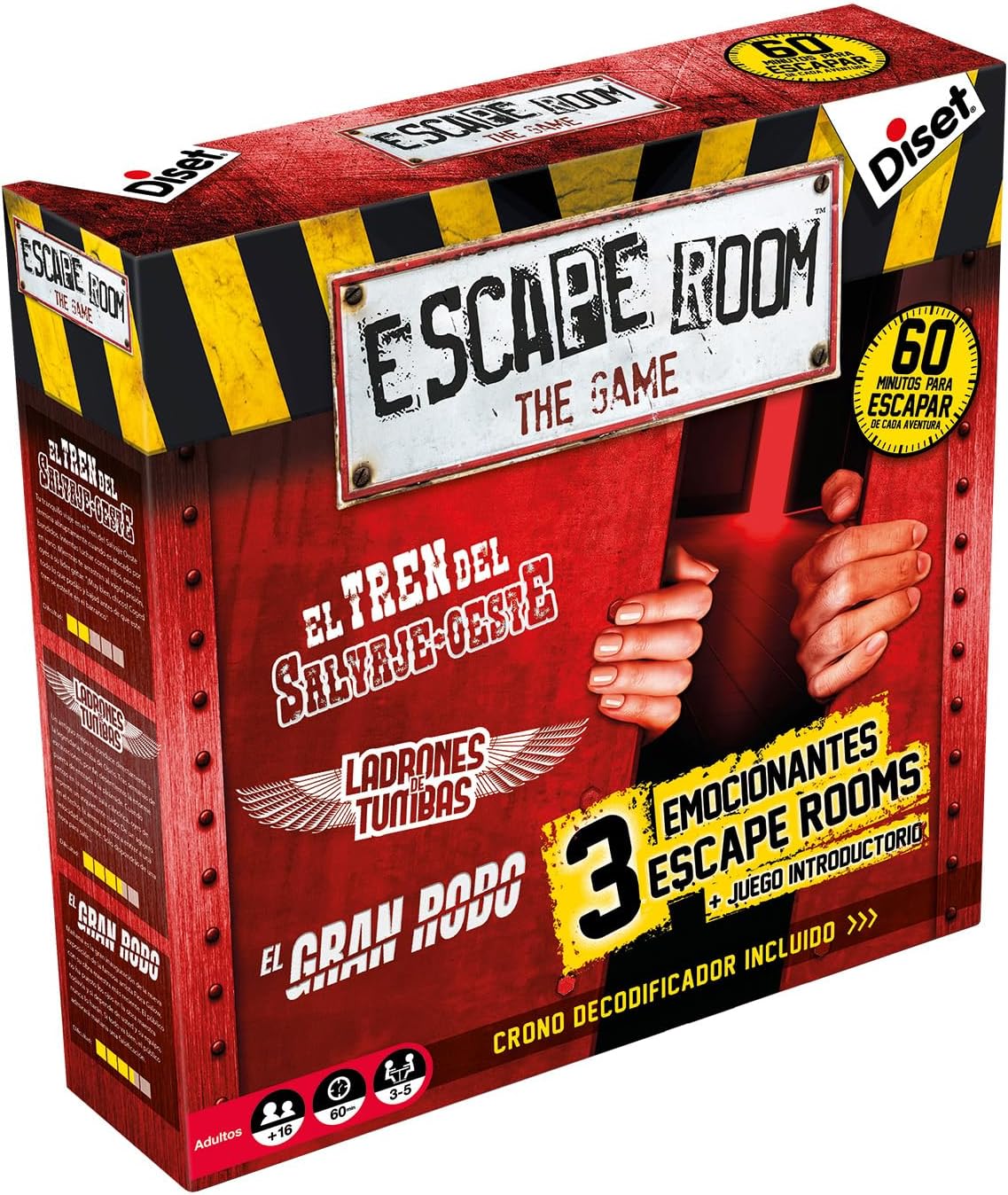 Escape Room Diset Family, Juego de Mesa Familiar
