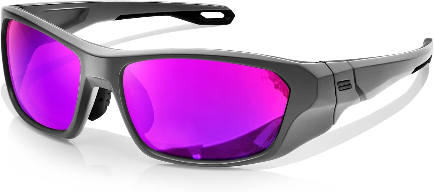 KANASTAL Polarizadas Gafas de Sol Deportivas TR90 Reforzada UV400