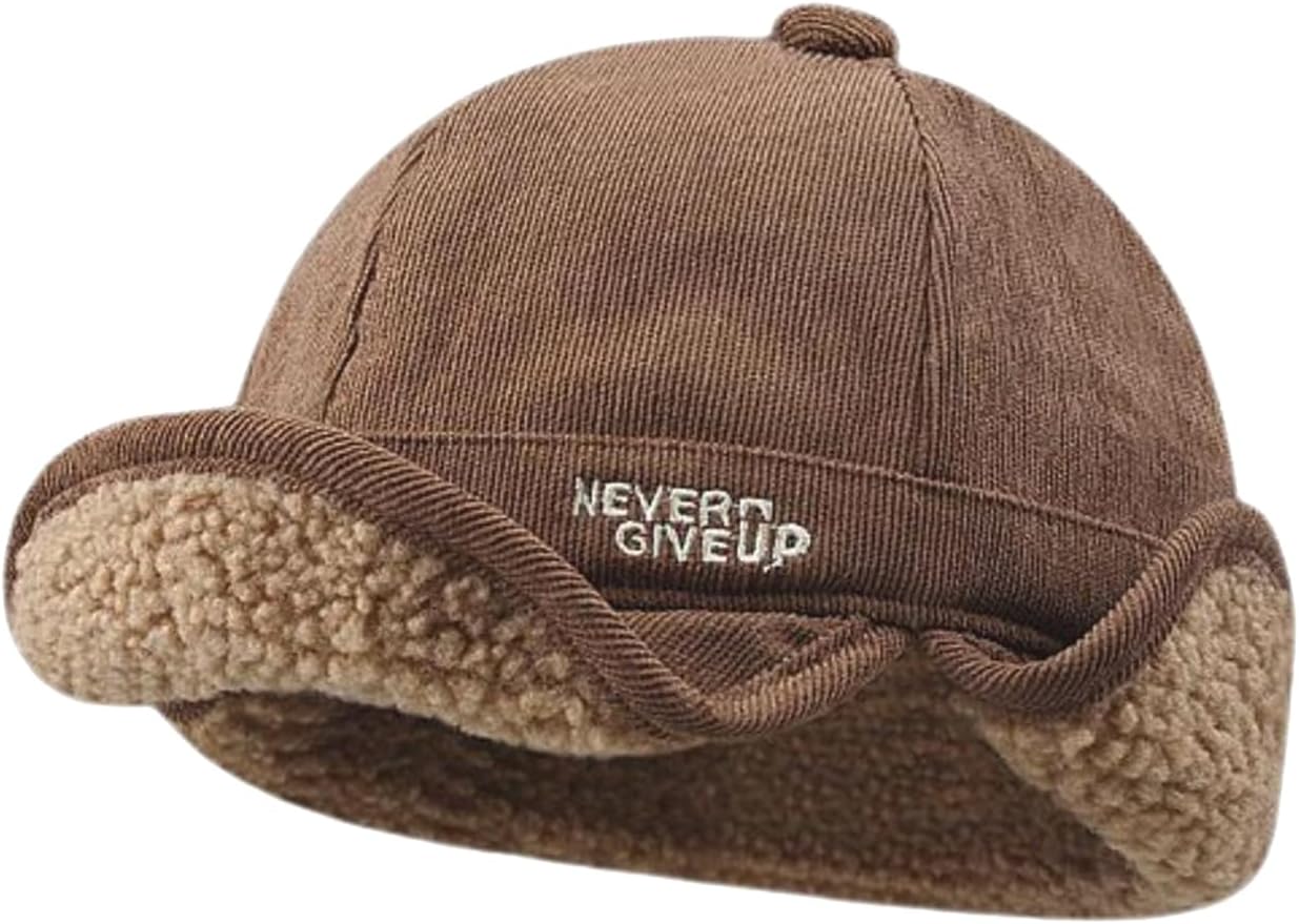 Rayson Gorro Invierno Hombre con Orejeras Cálido Retro Gorras Docker