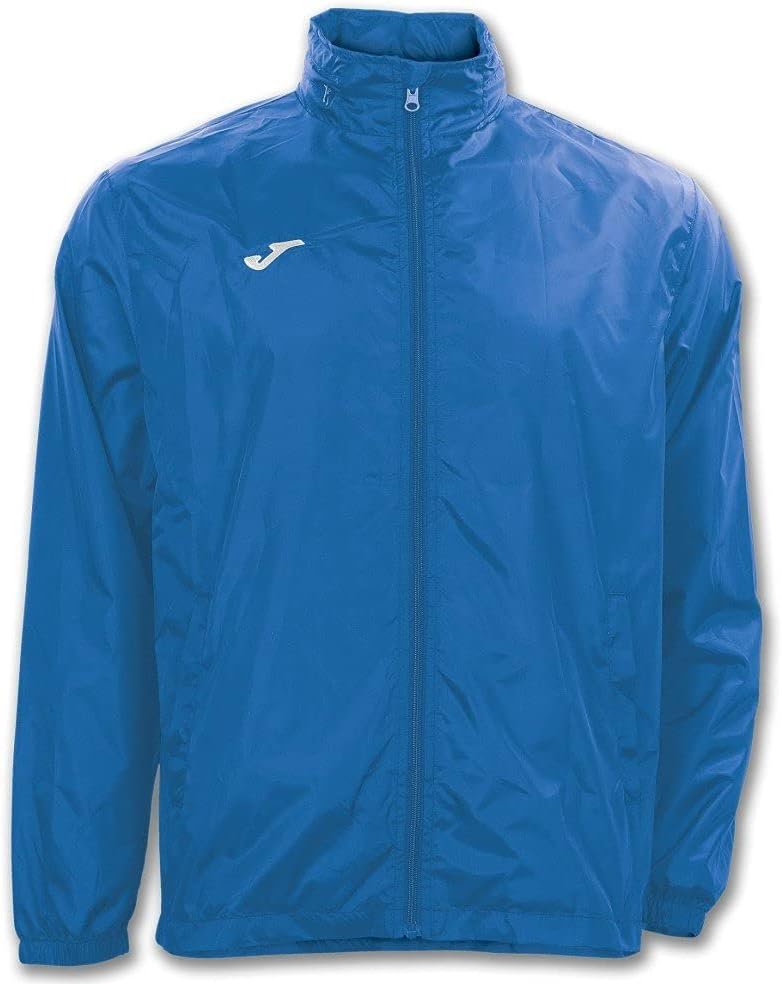 Joma - Chubasquero Impermeable con Capucha , 6XS - 3XL - Cortavientos con Bolsillos Laterales y Puños Elásticos - Iris