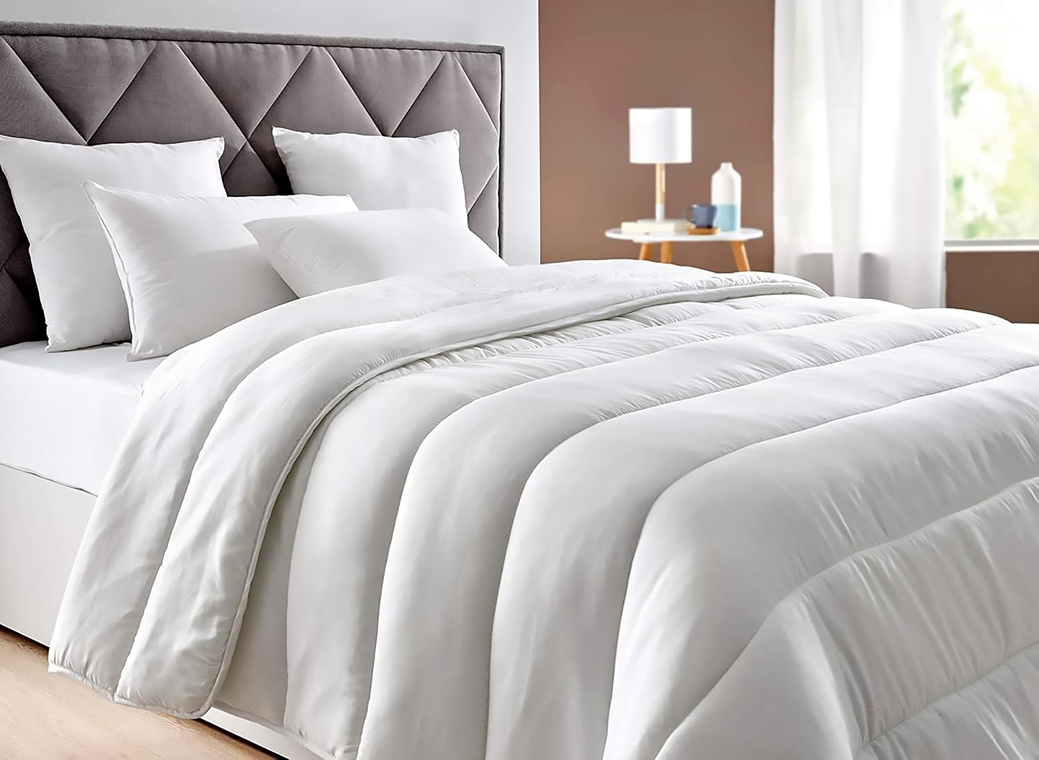 Edredón Nórdico Cama 150 Microfibra Reversible 300 g/m²