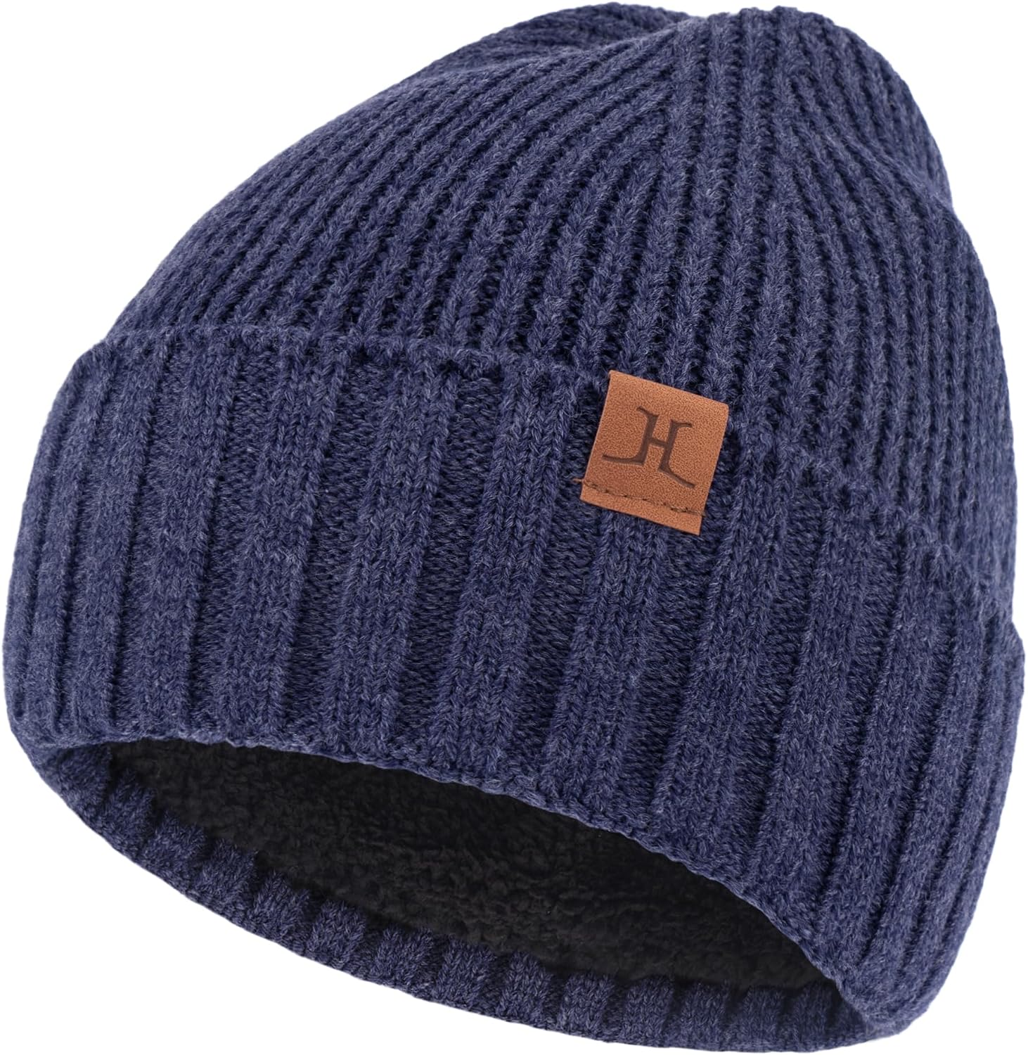 Bequemer Laden Gorro Hombre Invierno Gorro Termico para Navidad Regalos