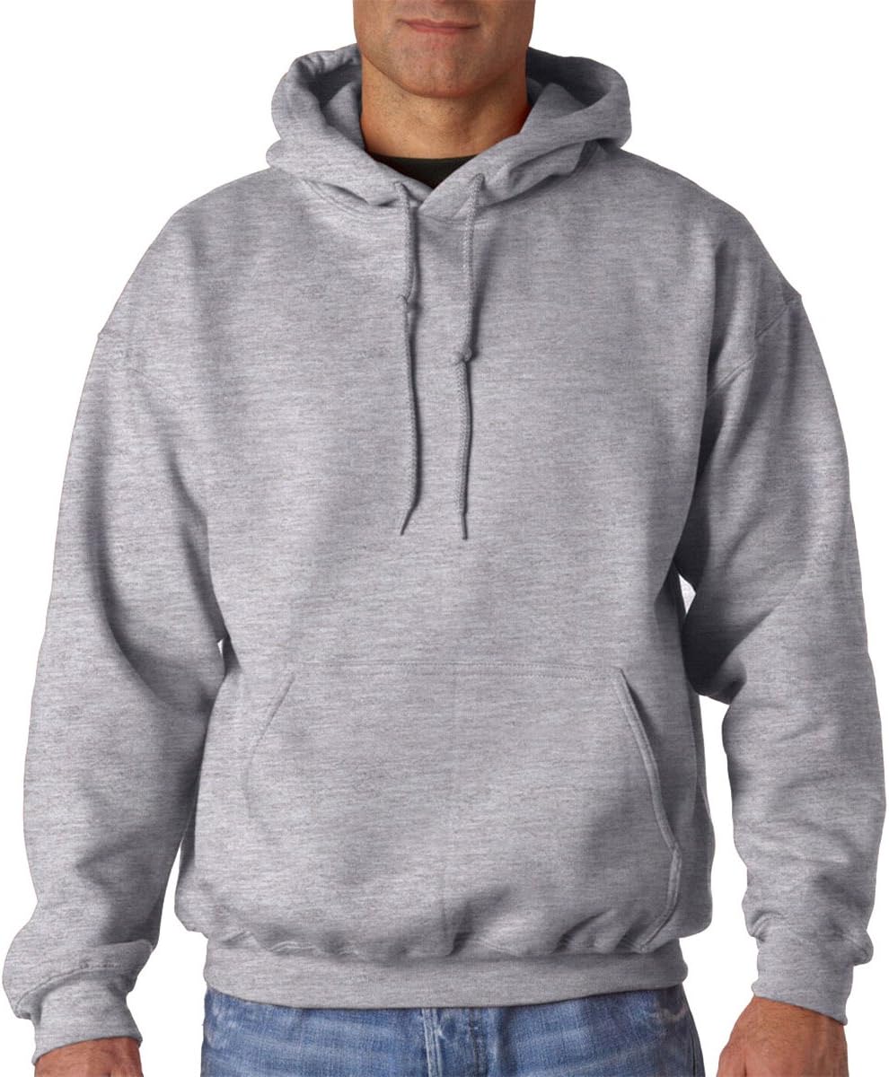 Gildan Sudadera con Capucha Y Forro Polar, Estilo G18500 Sudadera con Capucha Hombre (Pack de 1)