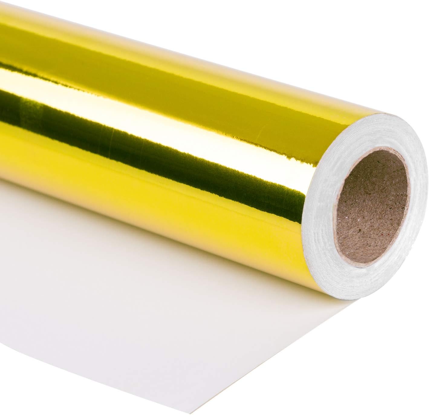 RUSPEPA Papel De Envolver Metálico Rojo - Papel De Color Sólido Perfecto Para Bodas, Cumpleaños, Navidad, Regalos Para Bebés - 76 cm X 10 m