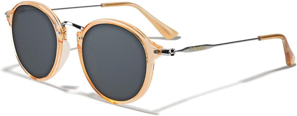 D.Franklin Gafas de sol unisex con cristales de protección UV - Modelo roller - Redondo - Para Hombre y Mujer - Sunglasses