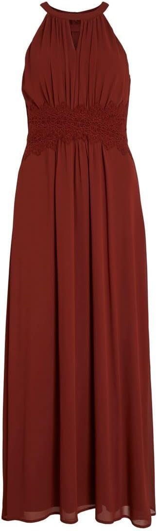 Vila Vimilina Maxi Dress/Su-Noos Vestido para Mujer