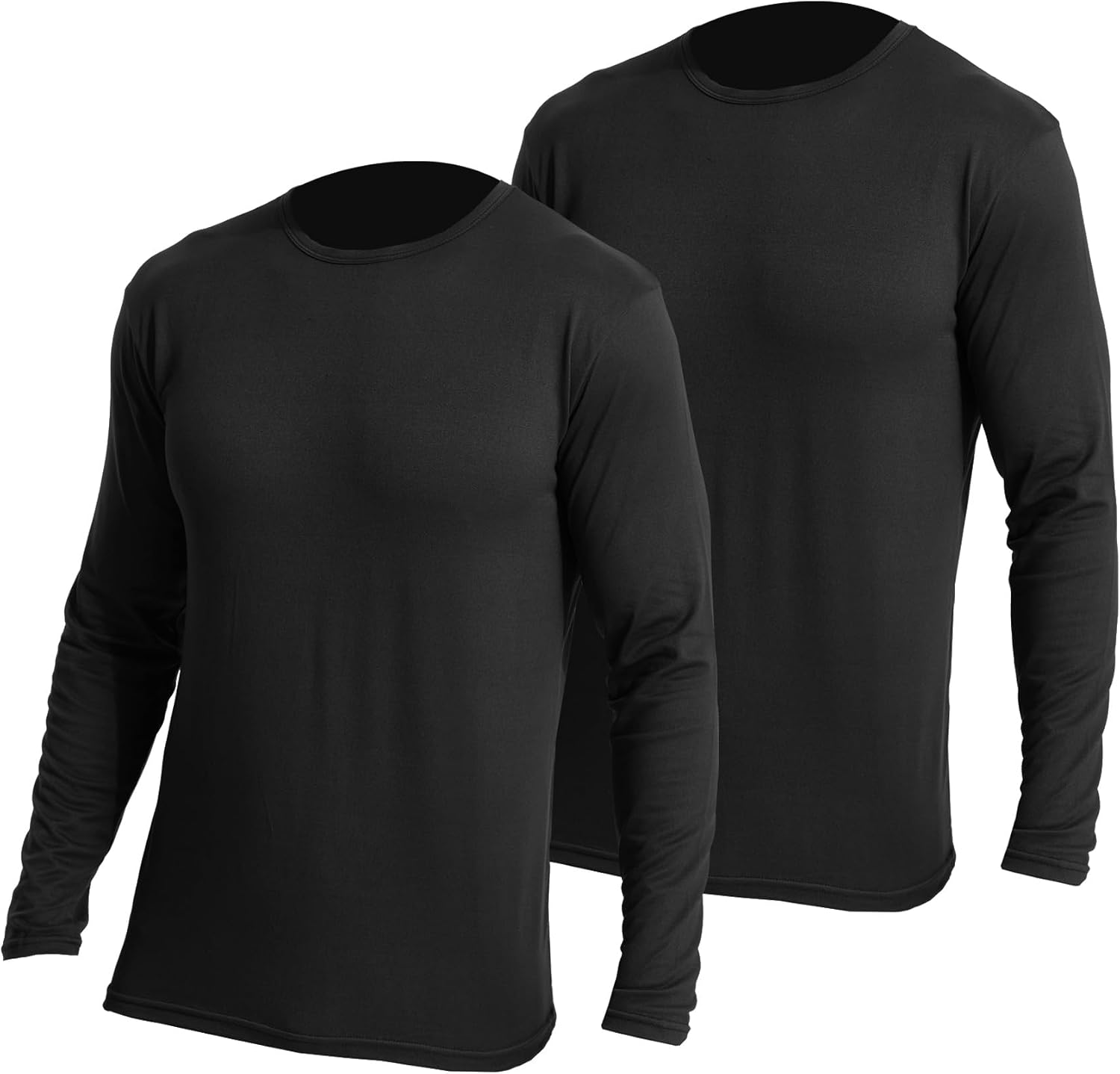 Paquete de 2 camisetas térmicas de manga larga para hombre