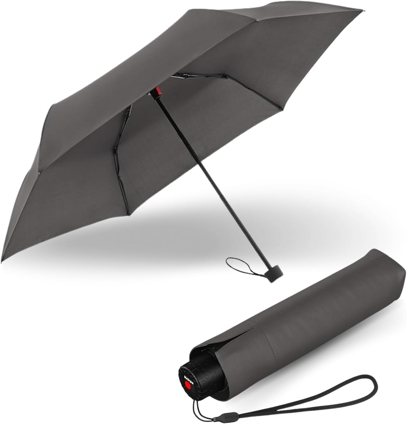 Knirps C.050 Small paraguas plegable manual compacto antiviento, ligero