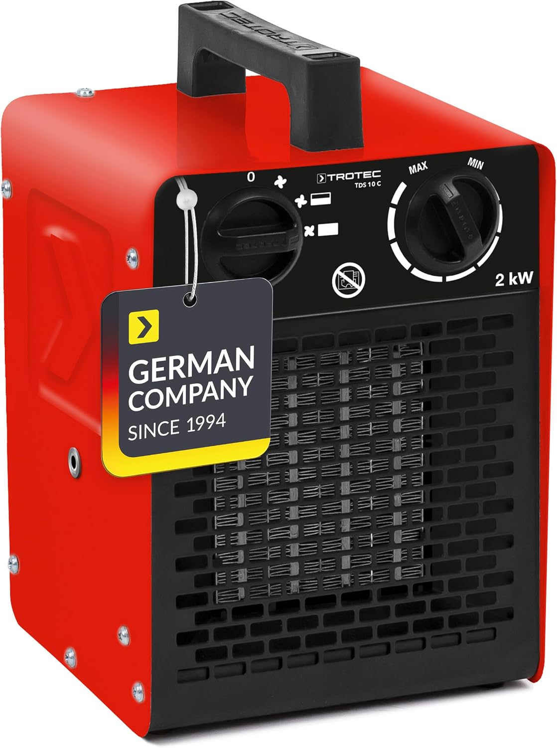 TROTEC TDS 20 C calefactor cerámico 3 kW PTC con termostato para taller