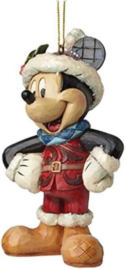 Figura de Mickey en Navidad para colgar, Disney, Enesco