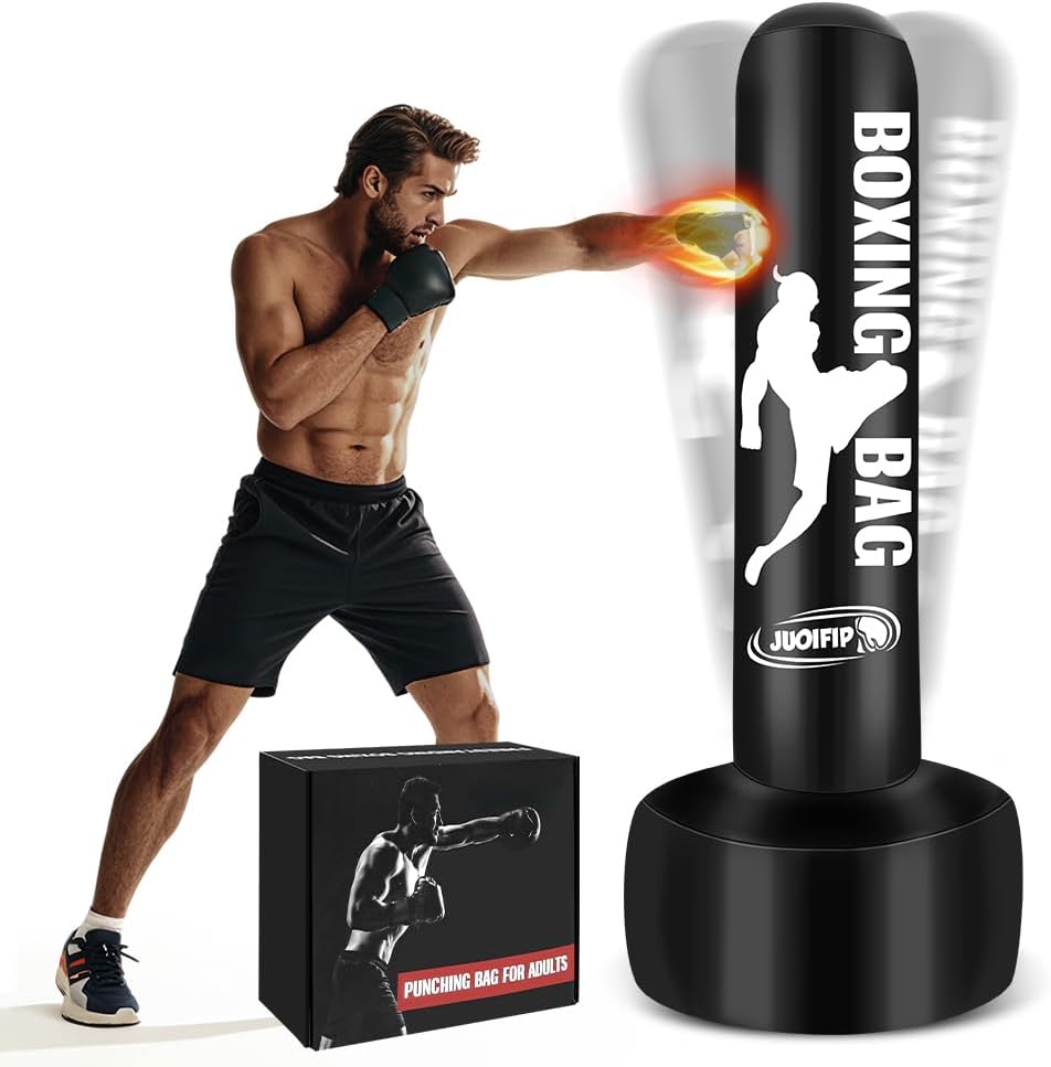 Saco de Boxeo de Pie 180cm para Adulto Hombre Mujeres