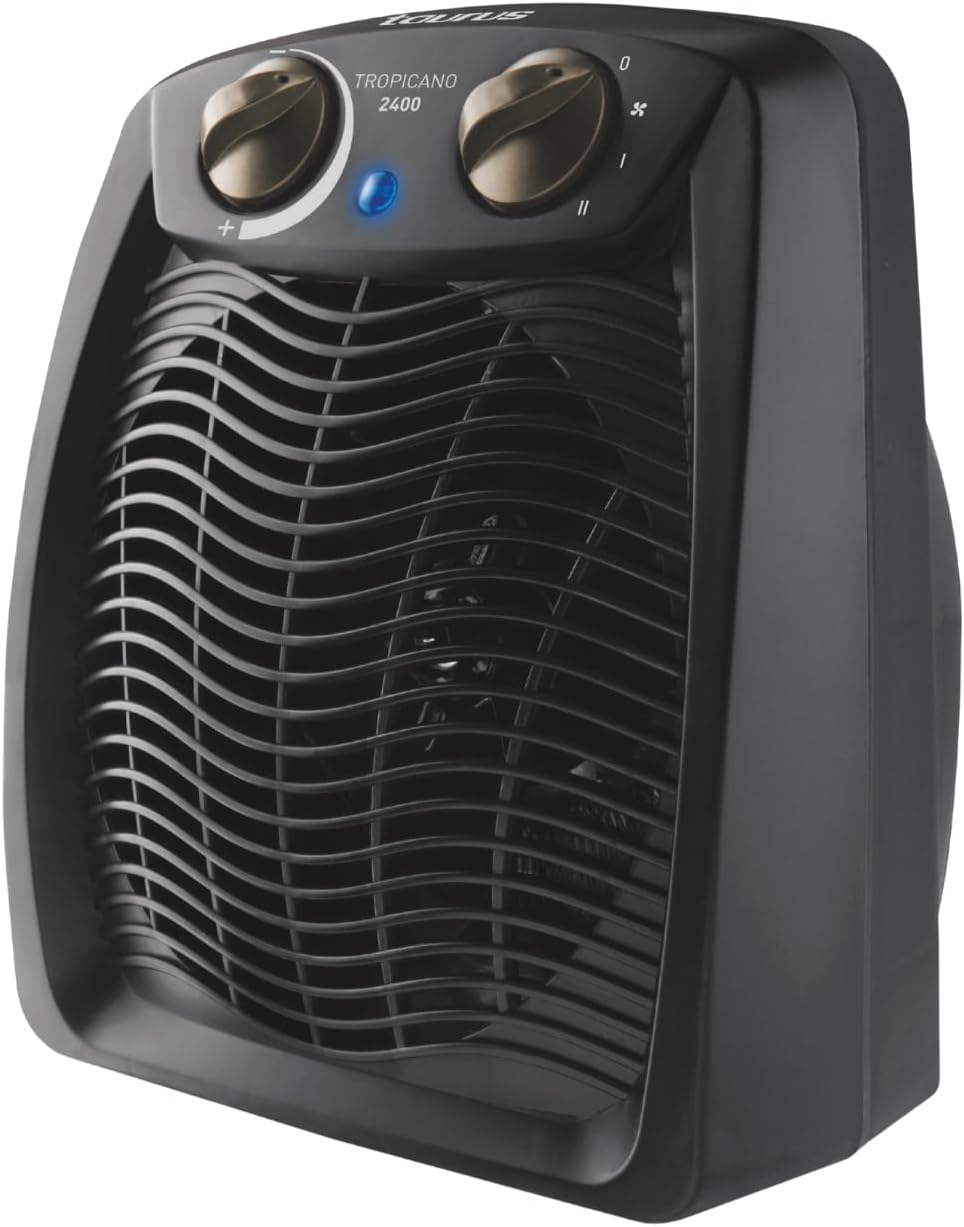 Taurus Tropicano 2400 Calefactor Eléctrico 2400W, Termostato, Ventilador