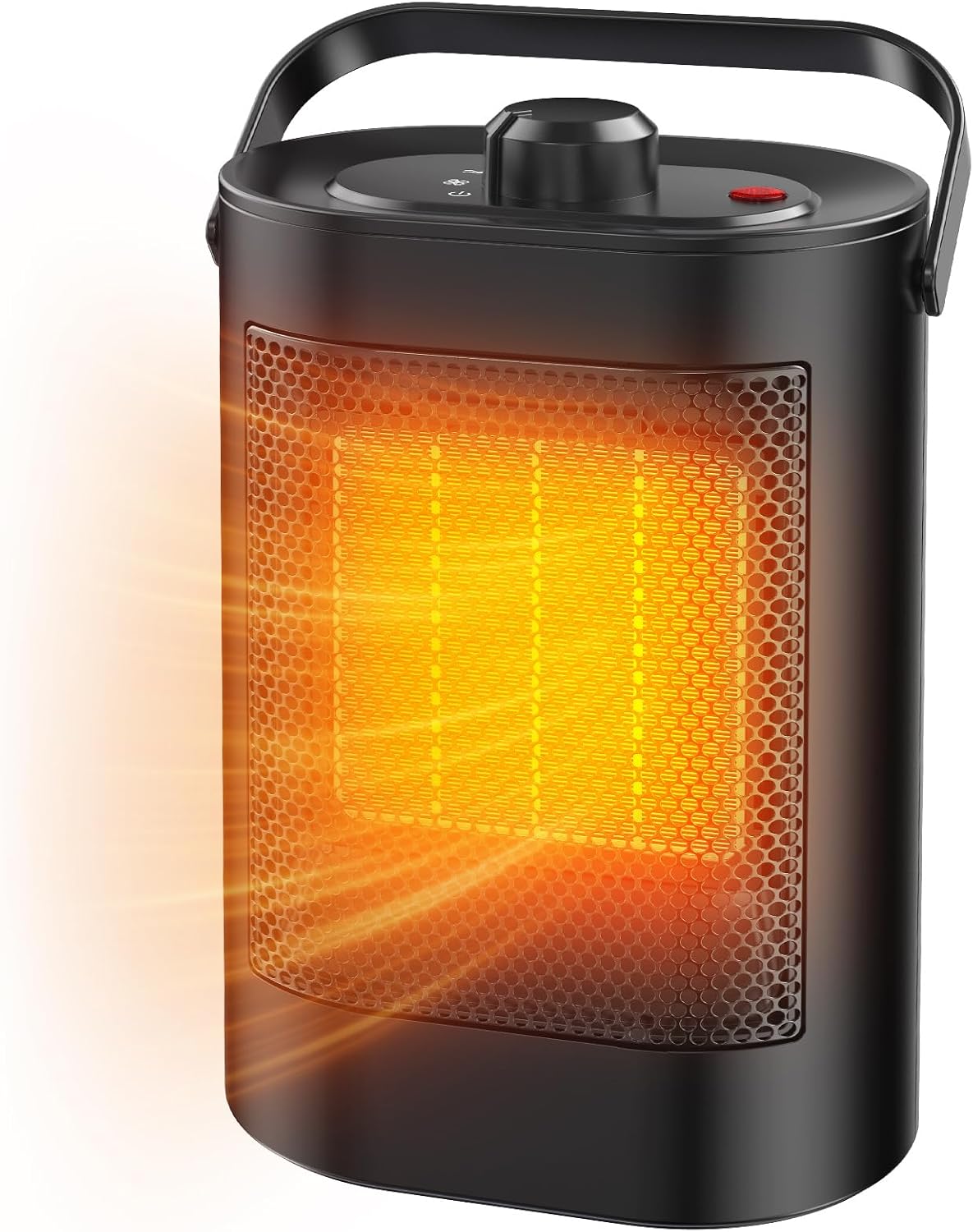 Calefactor Bajo Consumo, 1500W, 3 Modos, Protección Contra Vuelcos
