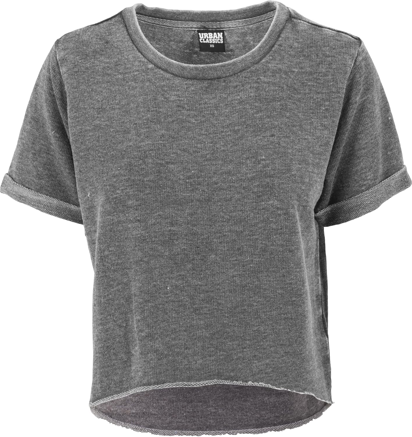 Urban Classics Ladies Short Oversized tee Mujer Camiseta Negro 100% algodón Regular