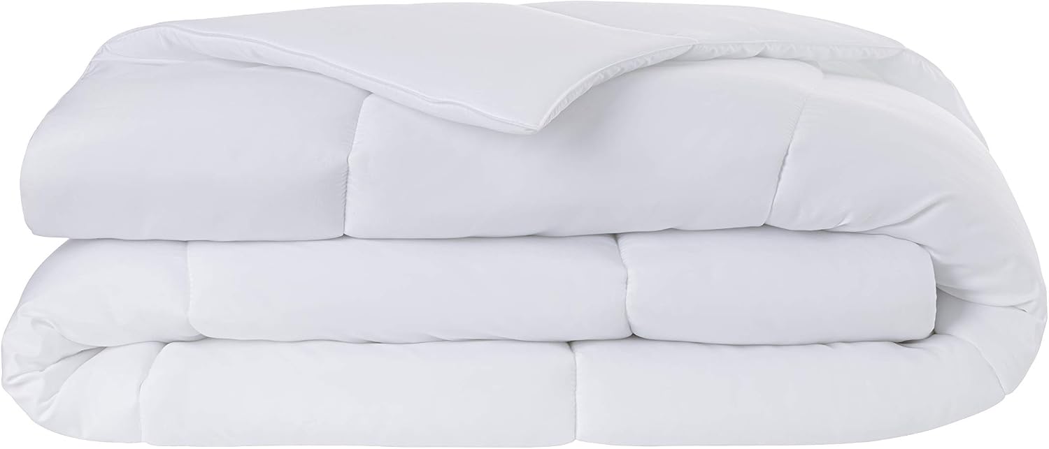 Todocama - Edredón/Relleno nórdico de Fibra antiácaros, otoño-Invierno, 300gr/m², Color Blanco (Todas Las Medidas Disponibles). (Cama 80/90-150x220cm)