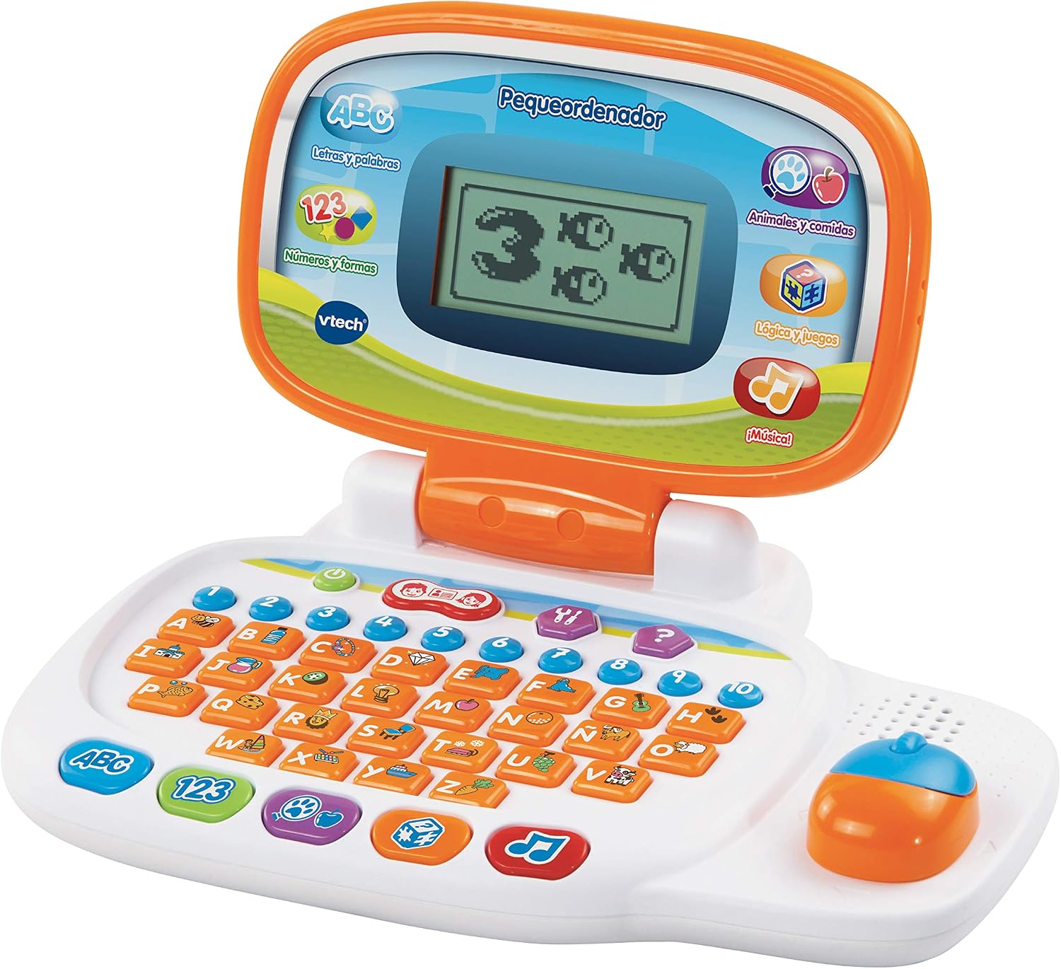 VTech - Pequeordenador, Ordenador Infantil Educativo para niños +3 años