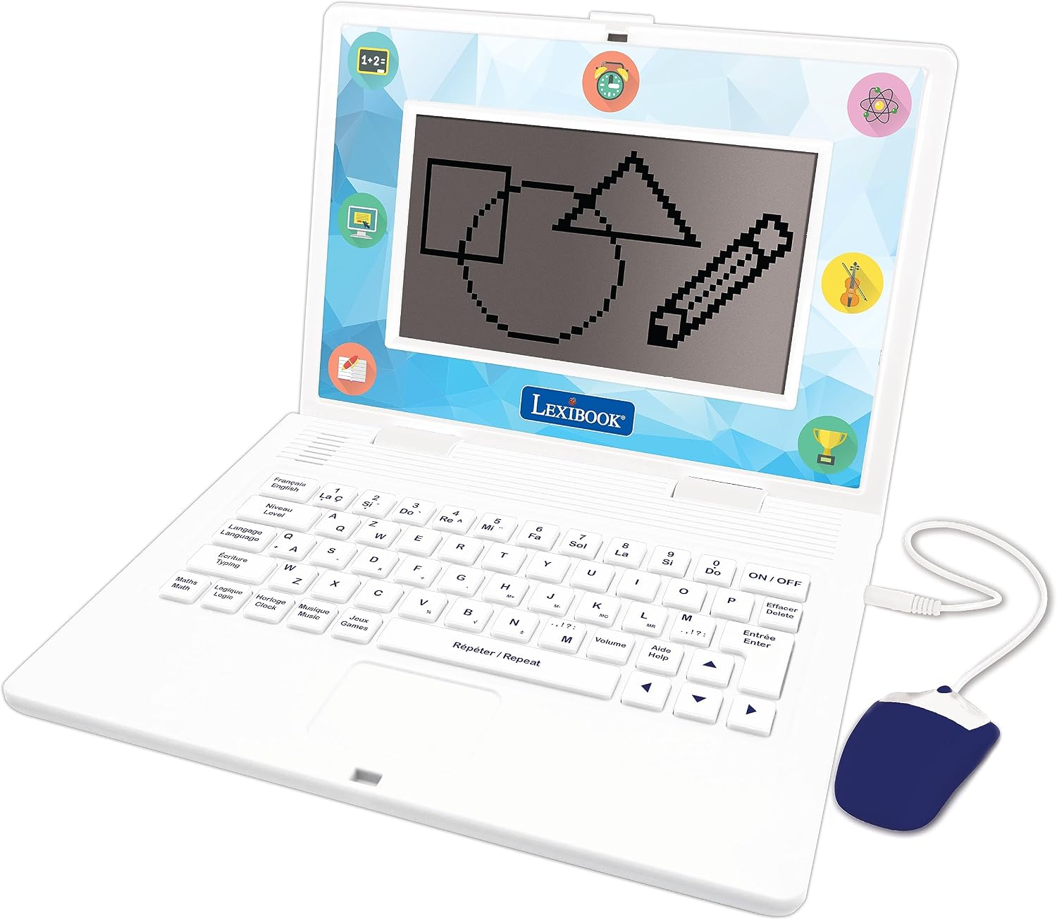 LEXIBOOK, Frozen, Portátil Educativo, JC599FZi2